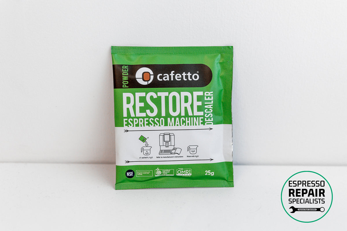 Cafetto Restore Coffee Machine Descaler Espresso Repair Specialists